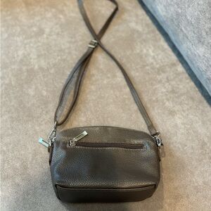 Brown Italian Leather Purse from Walt Disney World Epcot